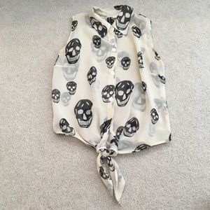 Skull Blouse